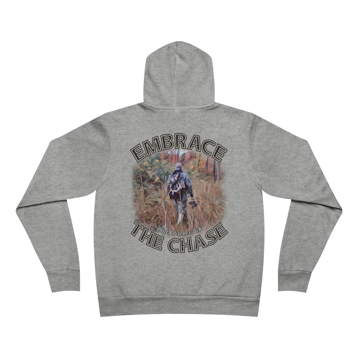 "October Itch" Fleece Pullover Hoodie