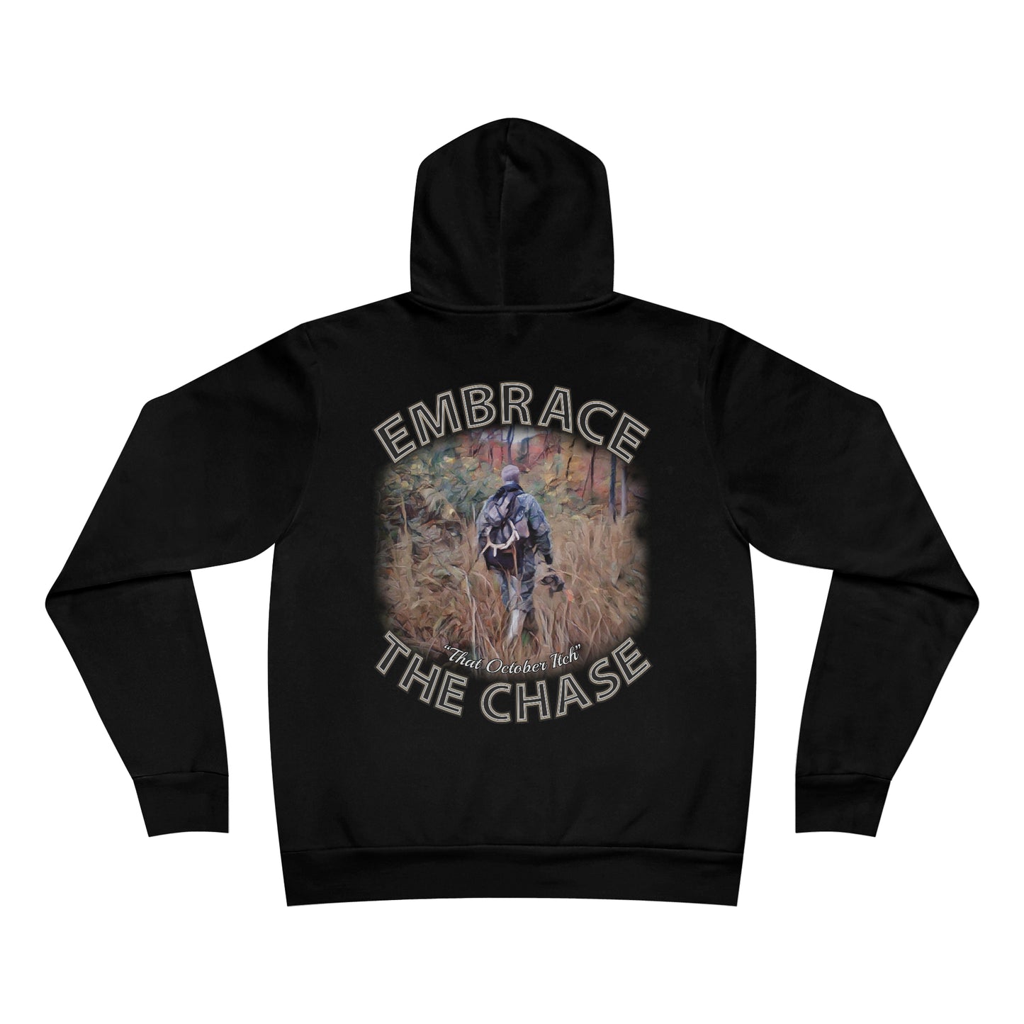 "October Itch" Fleece Pullover Hoodie