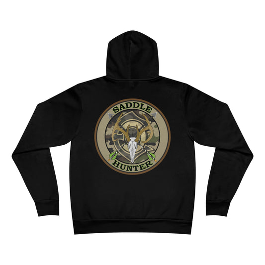 Saddle Hunter Green Fleece Pullover Hoodie