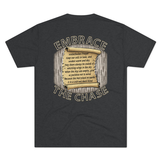 "Waterfowlers Prayer" tri-blend t-shirts