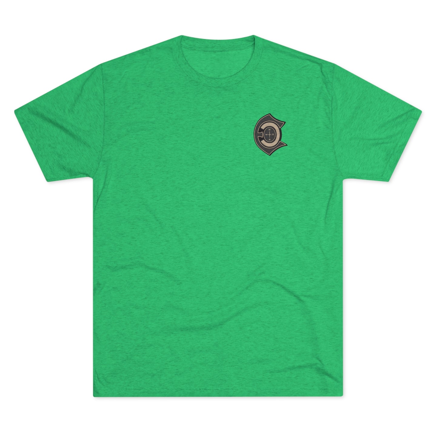 Bow Hunter Green Tri-Blend Crew Tee