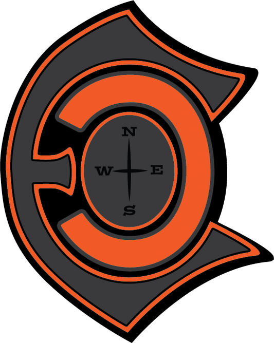 "Blackshadow Logo" Orange Decal