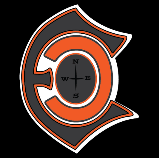 "Whiteshadow Logo" Orange Decal