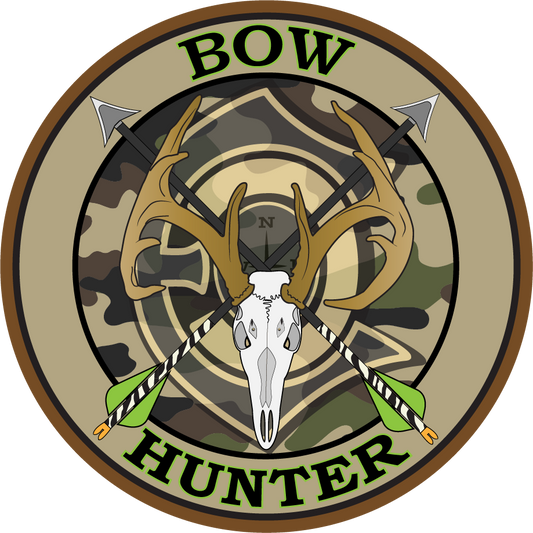 Bow Hunter Green Decals