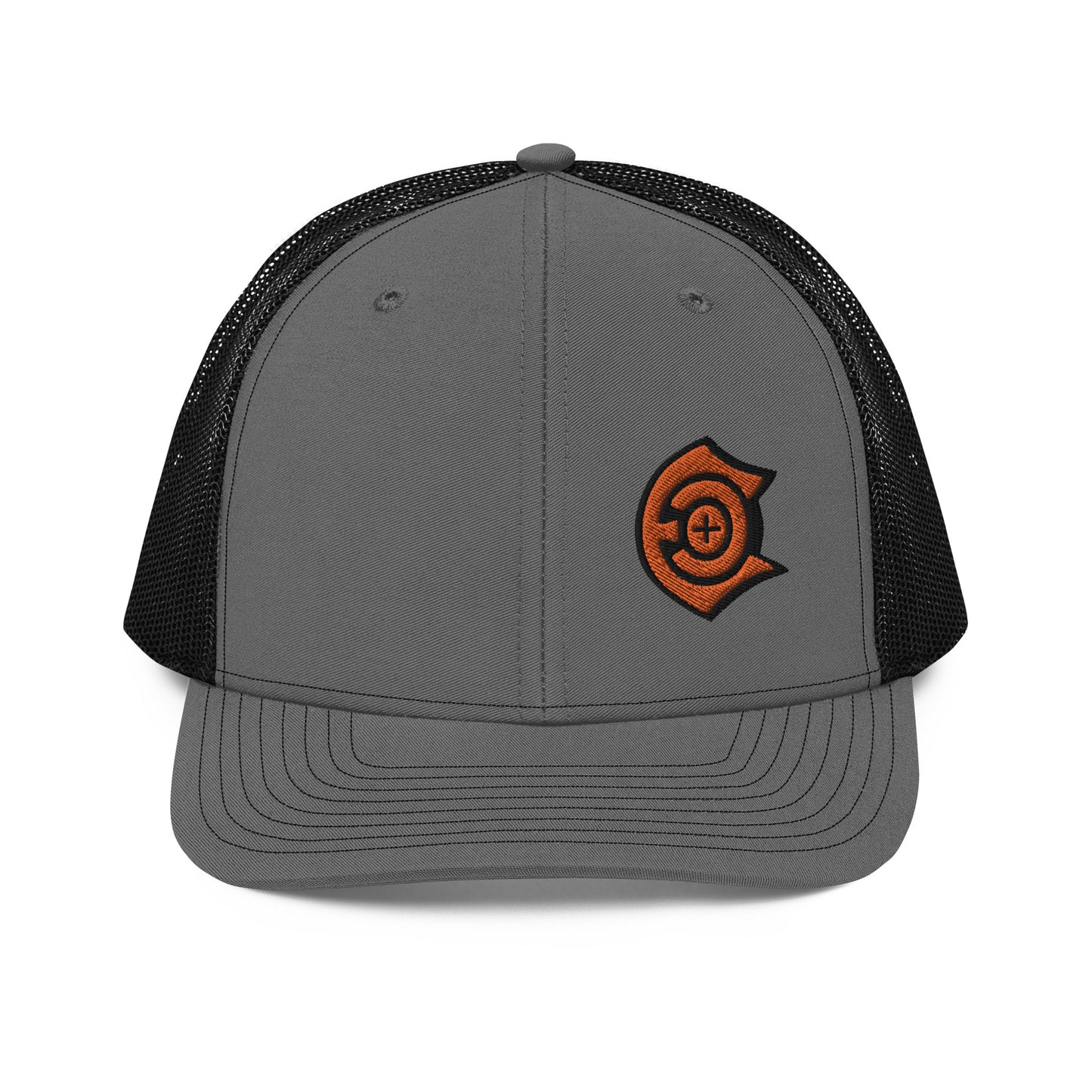 Richardson 112 orange blackshadow logo hats