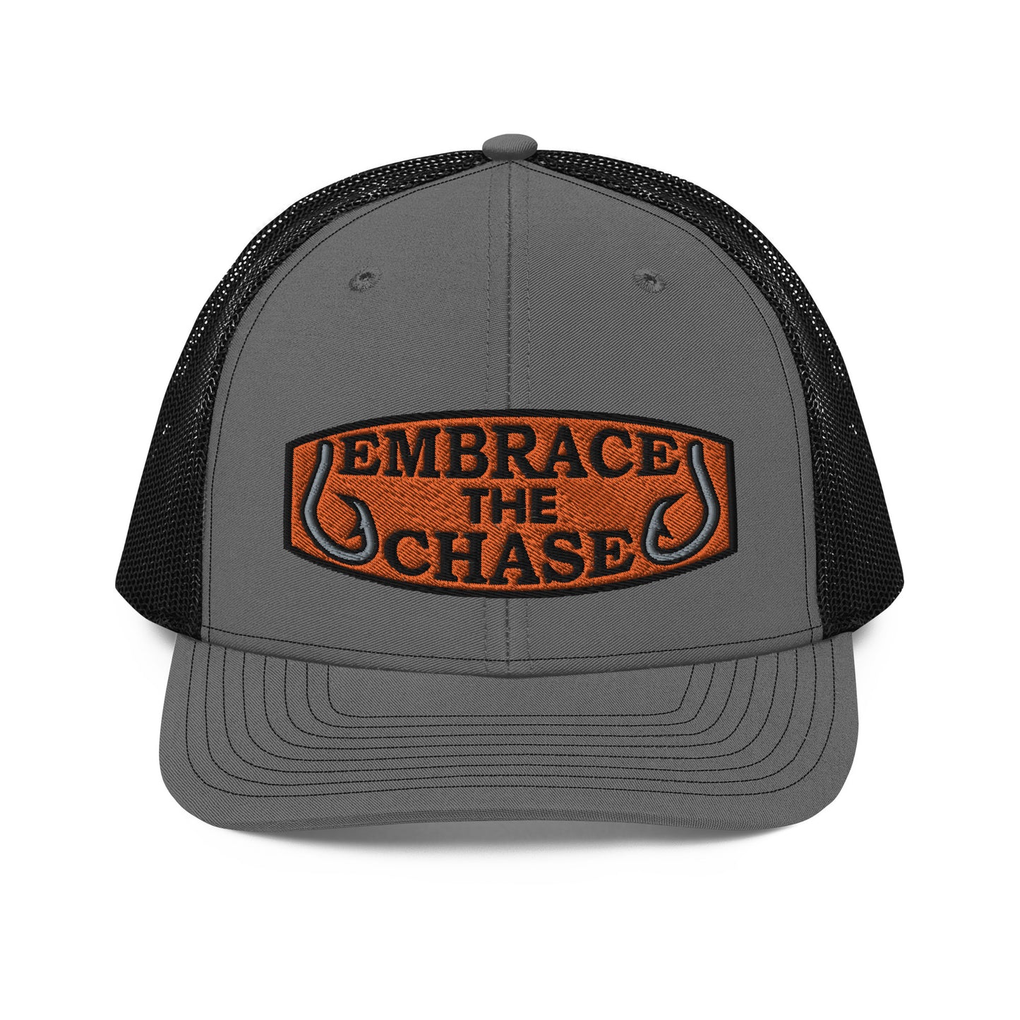 Hook Orange Patch Richardson 112 Trucker Cap