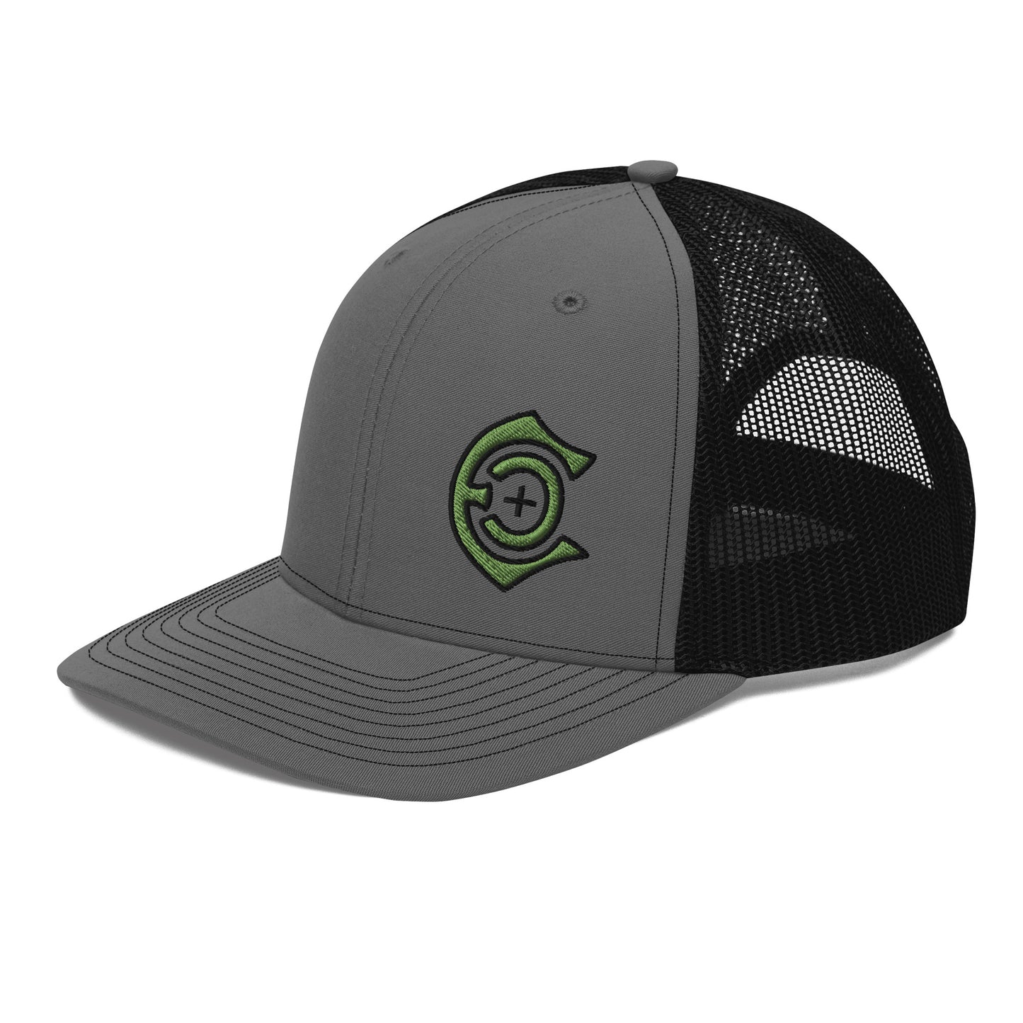 Richardson 112 green outline logo hats