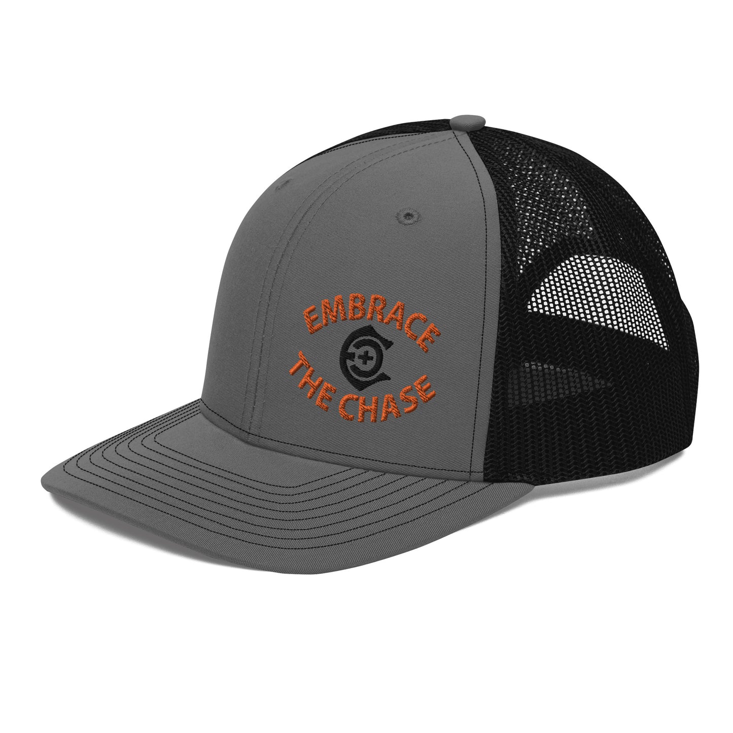 Richardson 112 orange letter logo hats