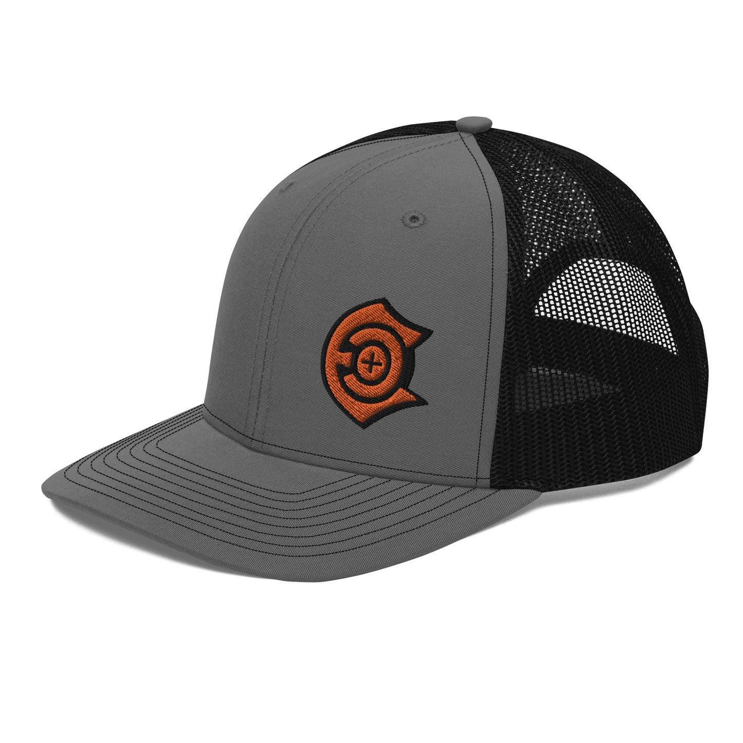 Richardson 112 orange blackshadow logo hats