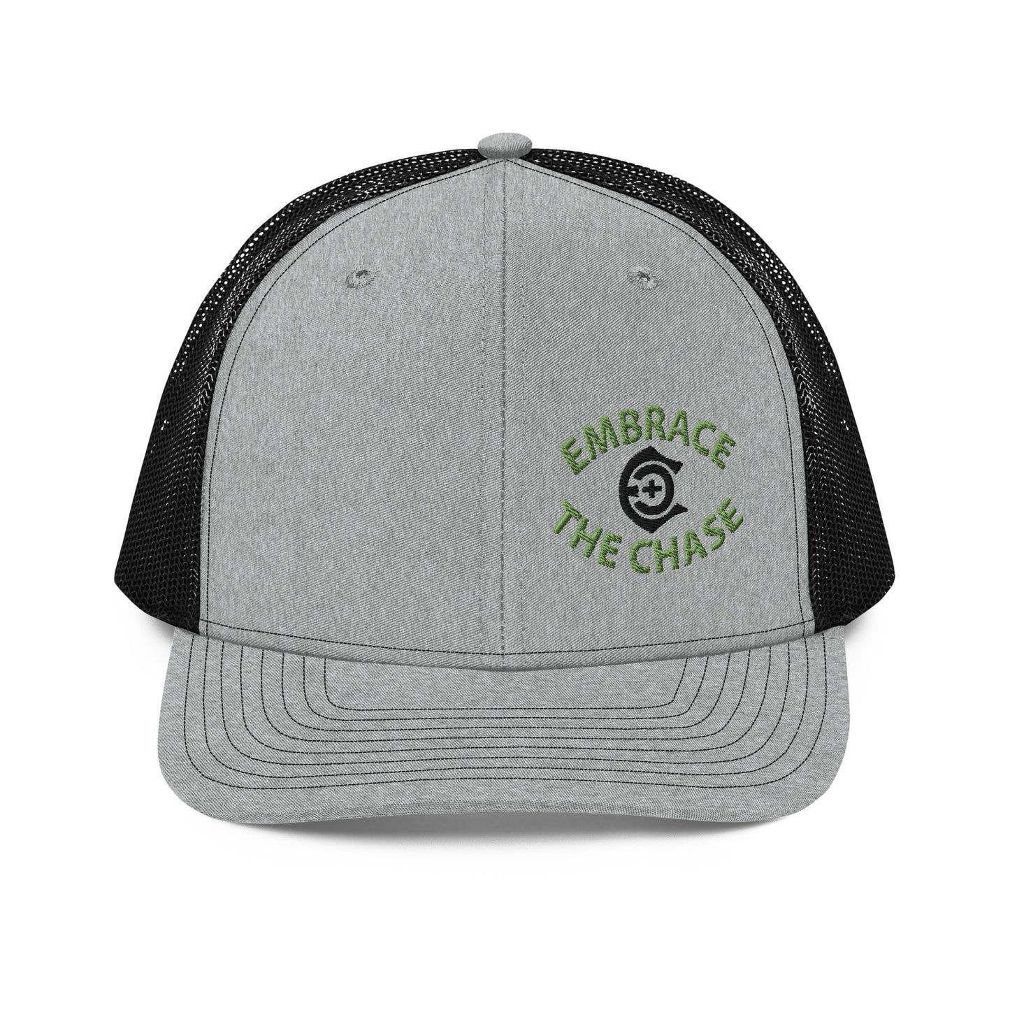 Richardson 112 green letter logo hats