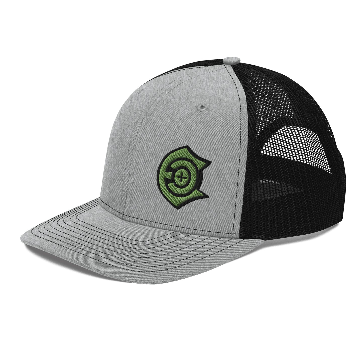 Richardson 112 green blackshadow logo hats