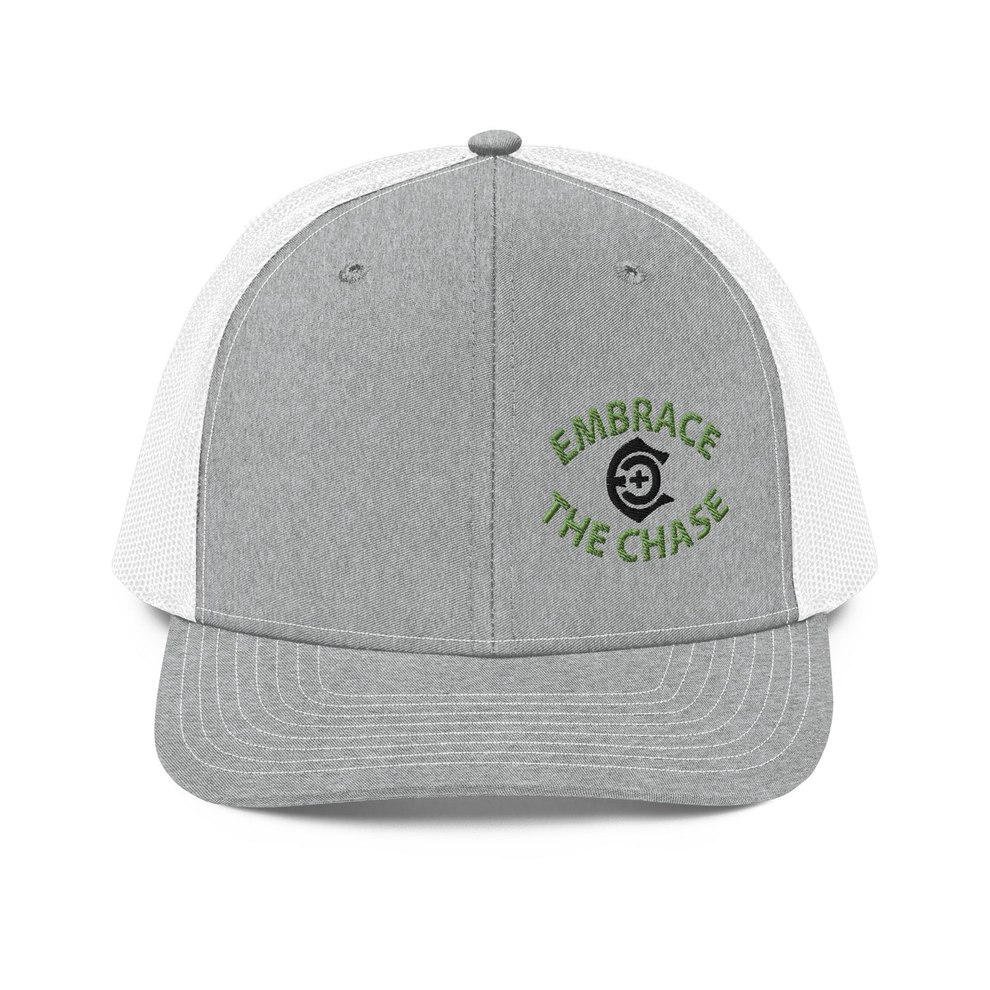 Richardson 112 green letter logo hats