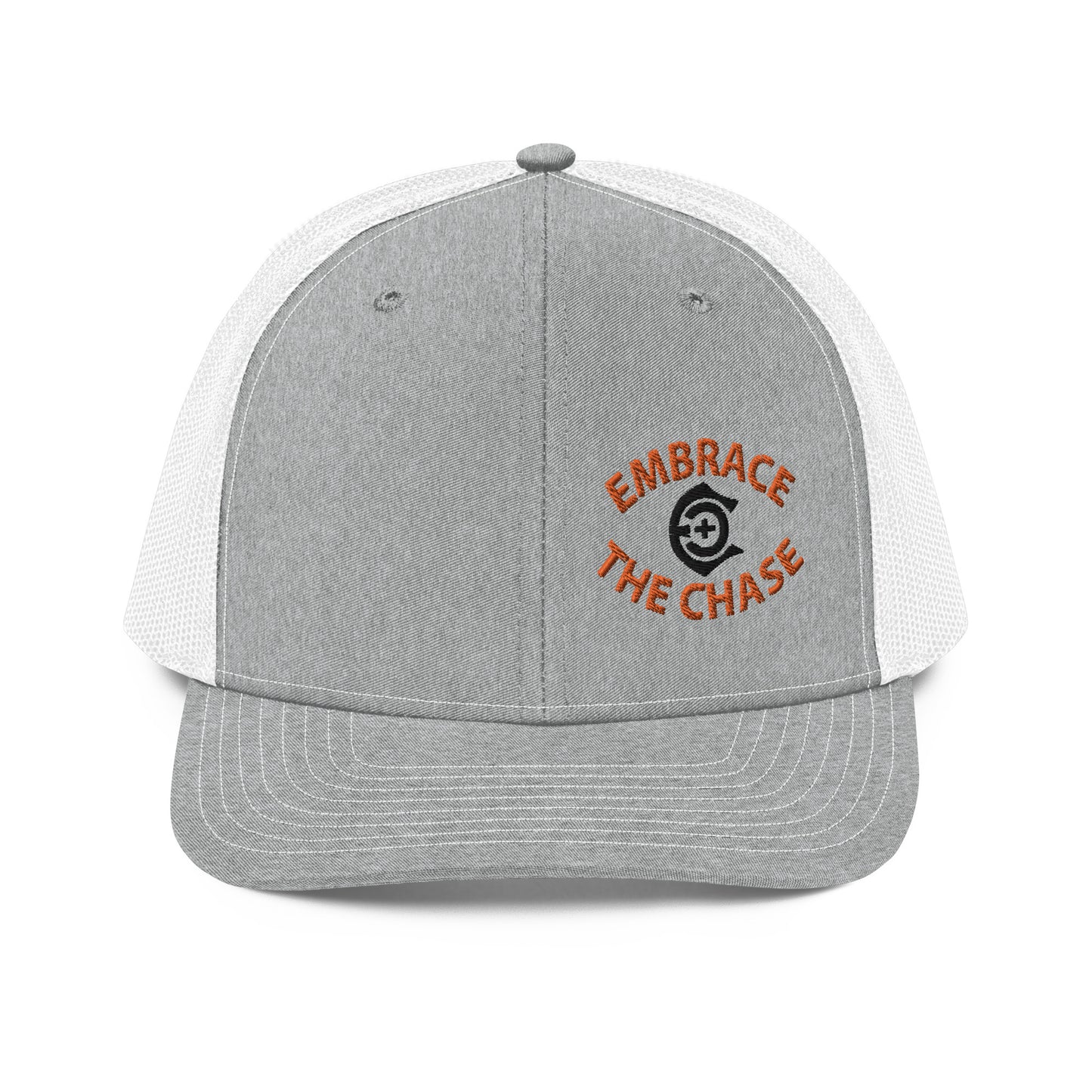 Richardson 112 orange letter logo hats