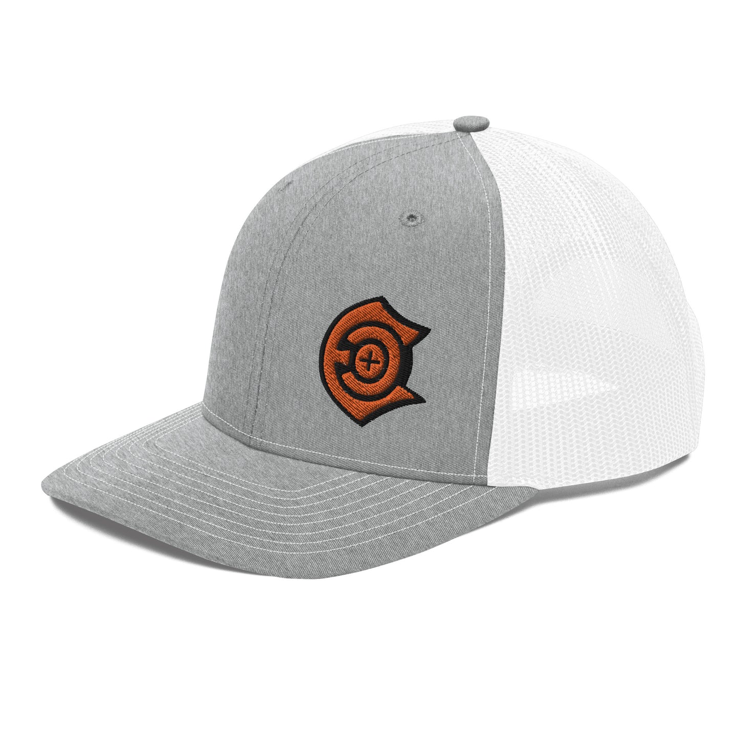 Richardson 112 orange blackshadow logo hats