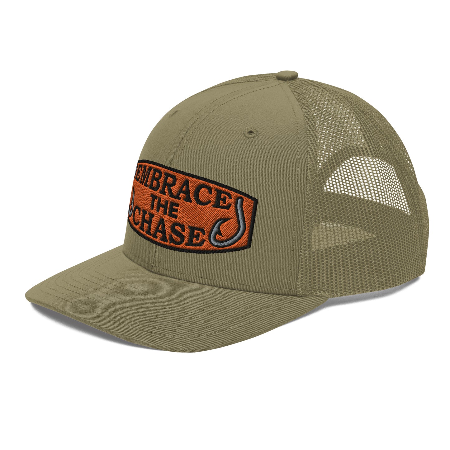 Hook Orange Patch Richardson 112 Trucker Cap