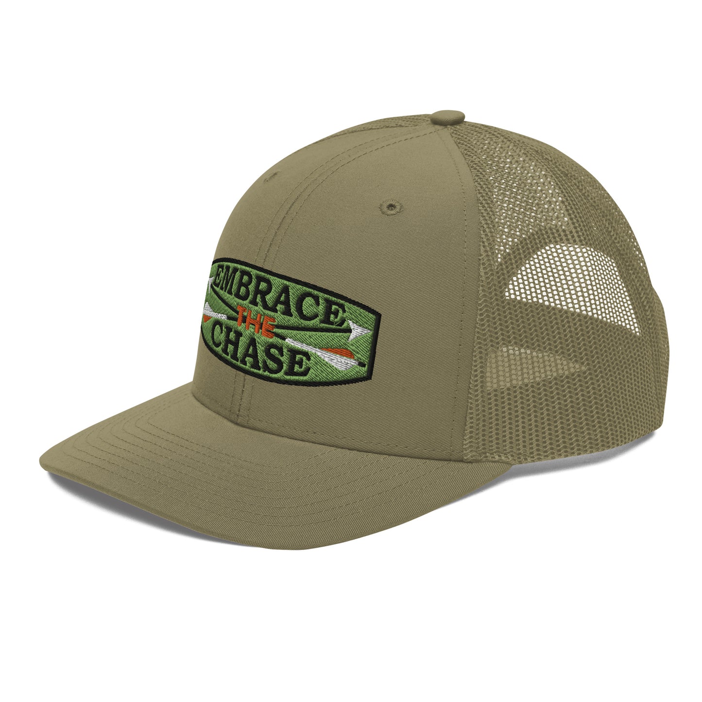 Bow Hunter Green Patch Richardson 112 Trucker Cap